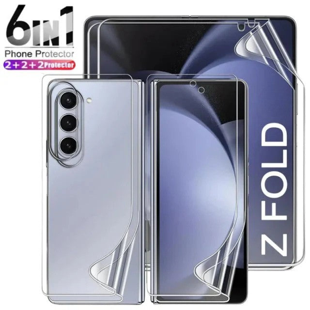 Ultimate HydroShield Z Fold 6-in-1 Full Coverage Hydrogel Screen Protector