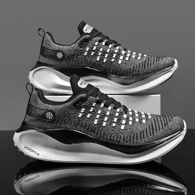VelocityWave™ Carbon-Foam Running Sneakers – Lightweight Mesh Performance Shoes