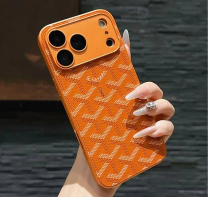 iPhone 17 Pro Max Luxury Monogram Pattern Case