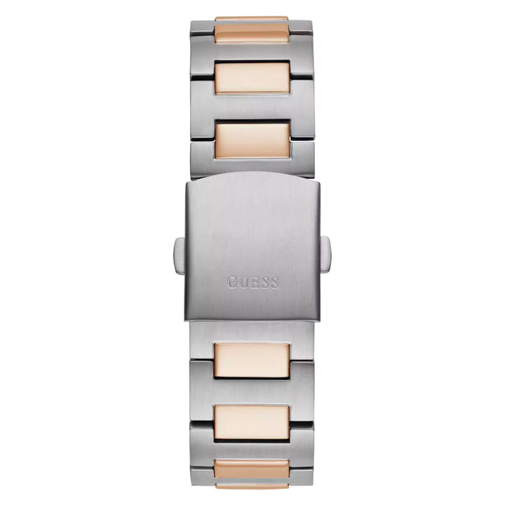 GSS GW0572G4 pour homme Couleur du boîtier 2 tons - Bracelet en acier inoxydable de forme carrée