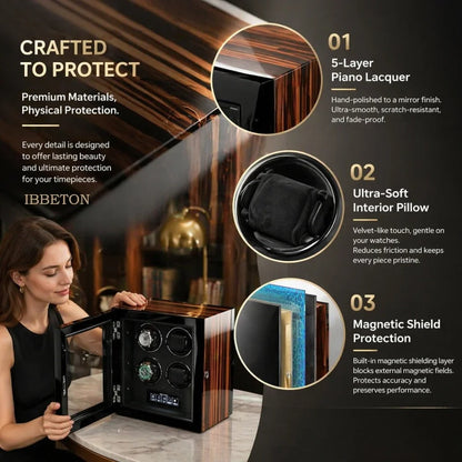 RotorVault™ Automatic Watch Winder Cabinet
