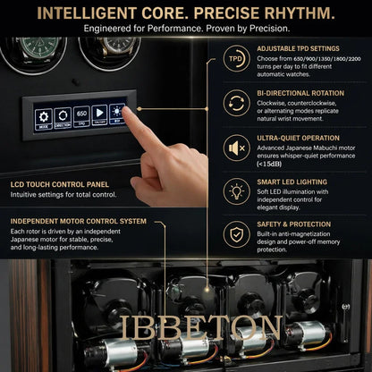 RotorVault™ Automatic Watch Winder Cabinet