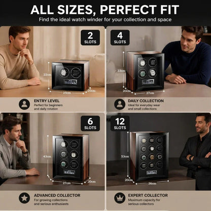 RotorVault™ Automatic Watch Winder Cabinet
