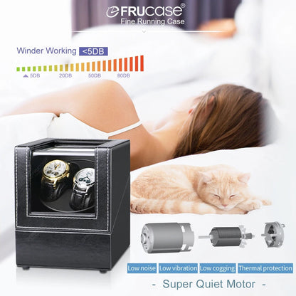 VeloraDuo™ Double Automatic Watch Winder