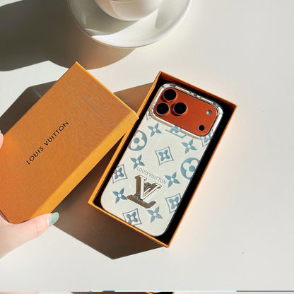 Crystal Monogram Case — Clear Elegance with a Sparkling Touch