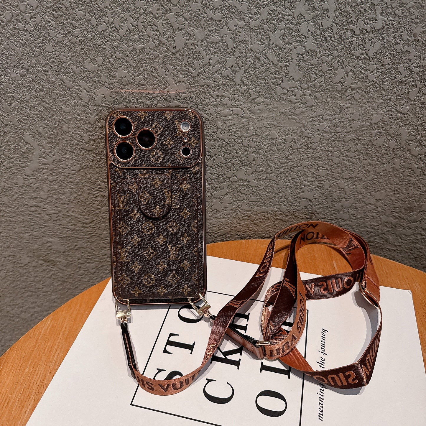 The Havana Crossbody iPhone Wallet Case