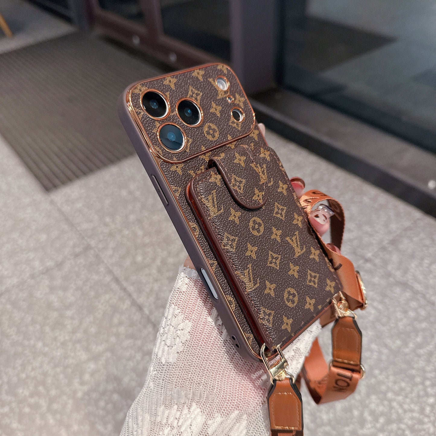 The Havana Crossbody iPhone Wallet Case