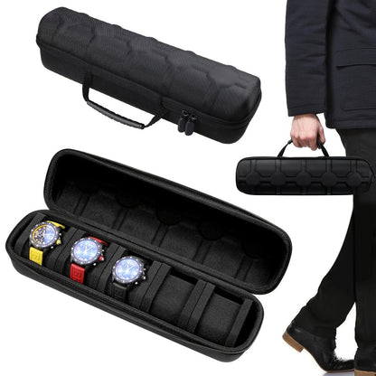NomadVault™ 5-Slot Travel Watch Case