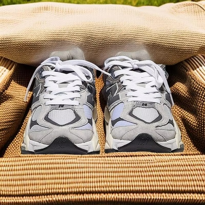 AERODYNEX™ FreshWave Lightweight Runner – Retro Mesh & Suede Training Sneaker