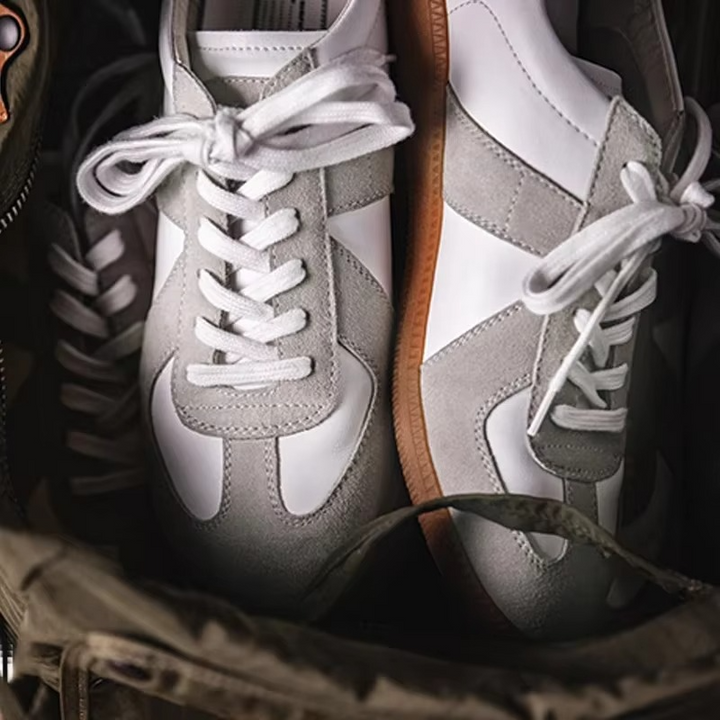 Vornstein™ Heritage GT Suede-Panel Trainer – Classic Retro Unisex Casual Sneaker