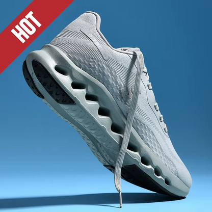 AeroCore™ Marathon Running Sneakers – ShockWave Hollow Sole Cushioning