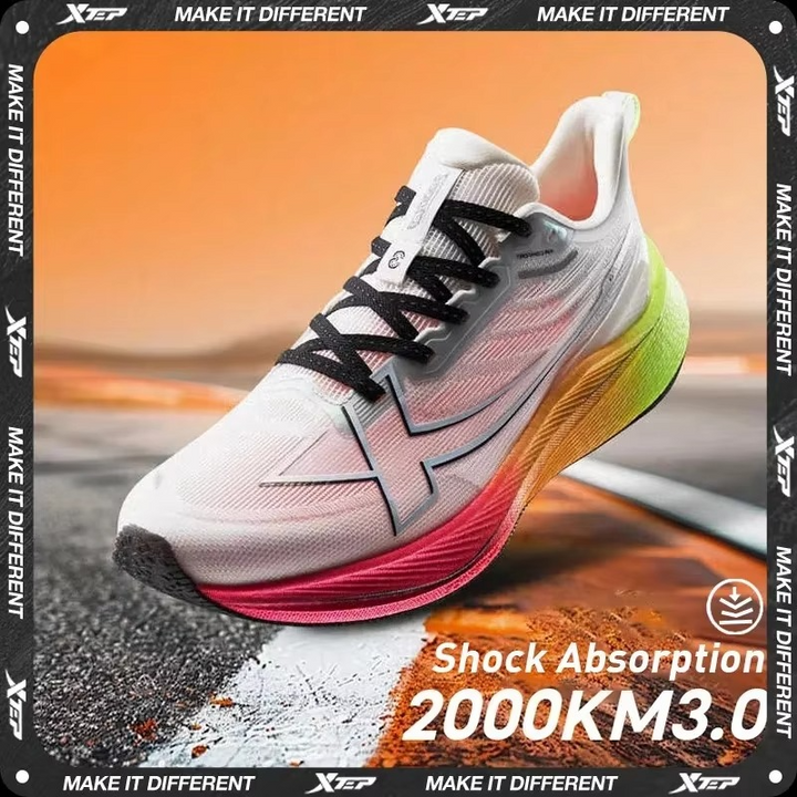 GlideFusion™ 3.0 Performance Running Shoes – Lightweight Gradient Cushion Trainers