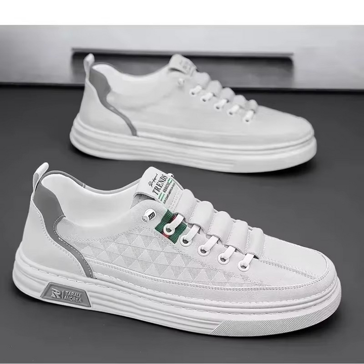 Aeroset™ Urban Luxe Retro Trainer – Diamond Mesh Suede