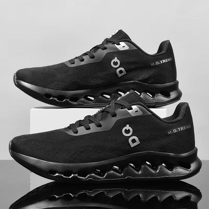 AeroCore™ Marathon Running Sneakers – ShockWave Hollow Sole Cushioning