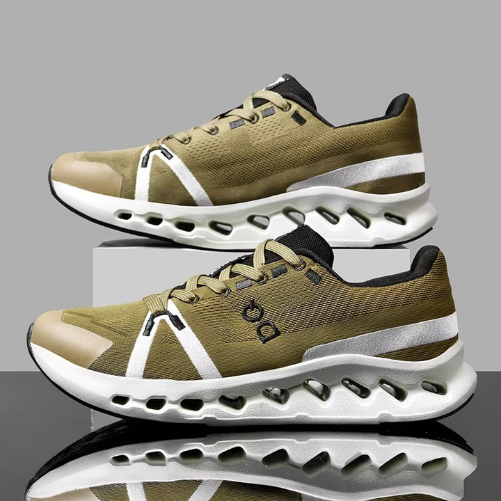 AeroCore™ Marathon Running Sneakers – ShockWave Hollow Sole Cushioning