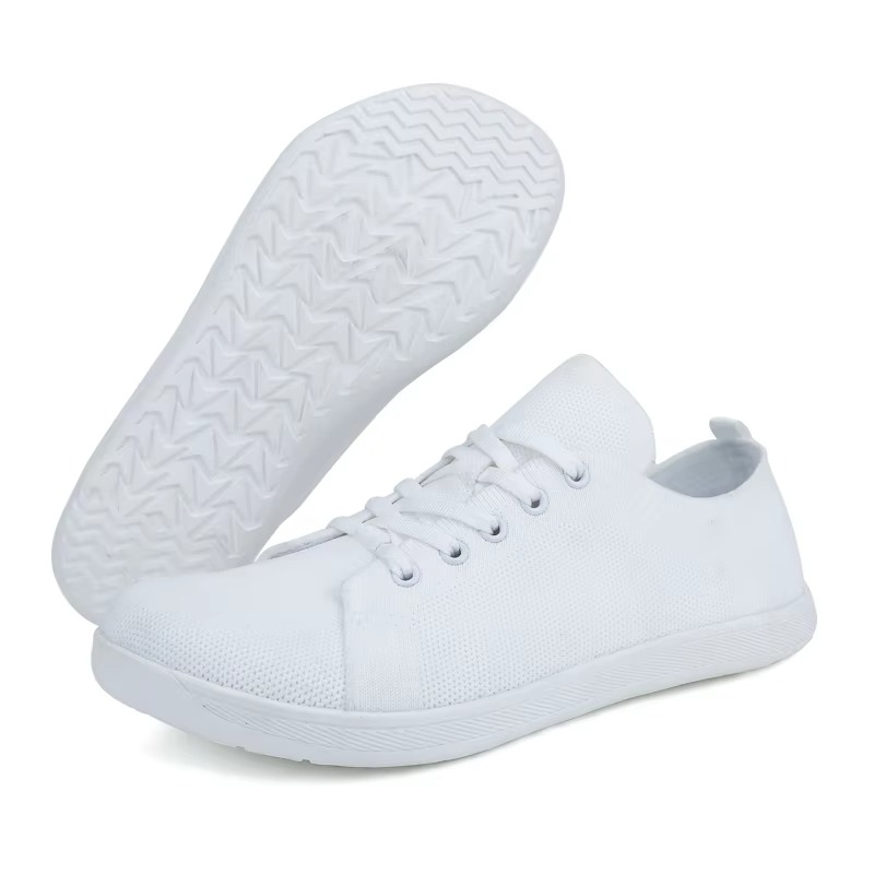 BareFlex™ Zero-Drop Minimalist Sneakers – Wide Toe Breathable Walking Shoes