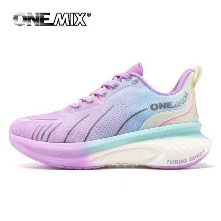NovaSprint™ Blaze Orange Performance Runners – Max Cushion Stability Shoes