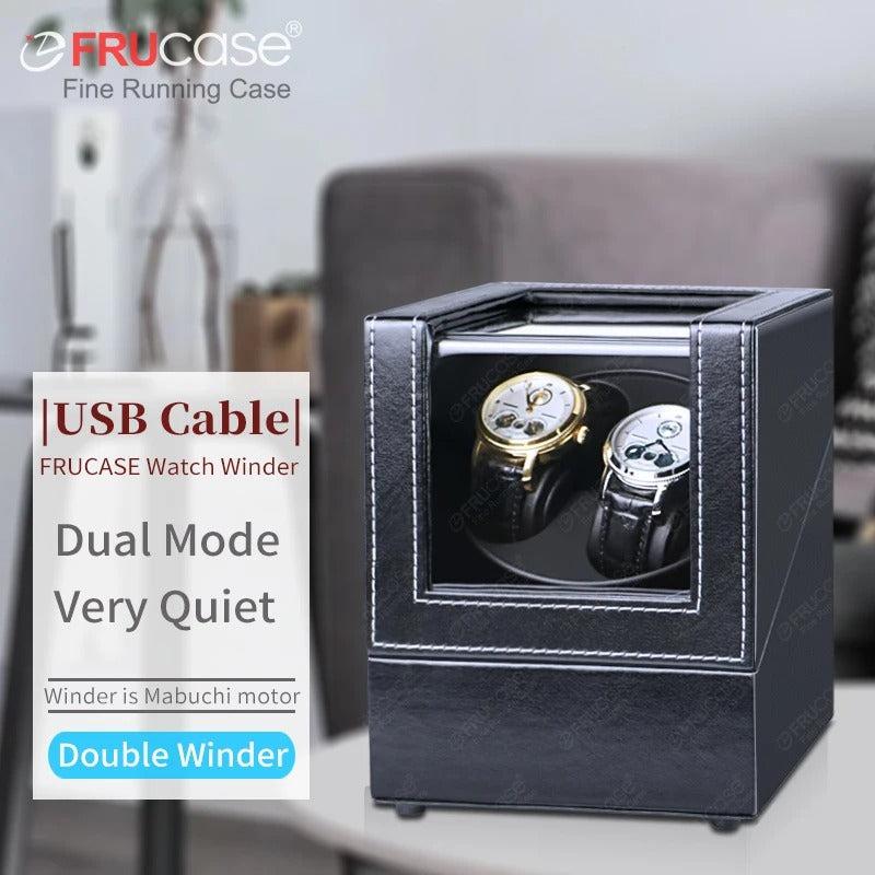 VeloraDuo™ Double Automatic Watch Winder