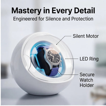 LumaSphere™ Futuristic Automatic Watch Winder