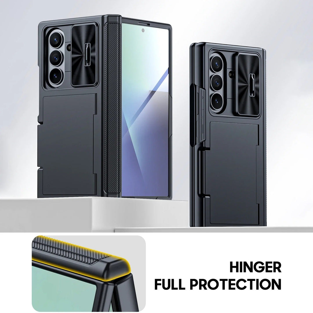 VaultCase® – Galaxy Z Fold 7 / 6 RFID Wallet Protection Case