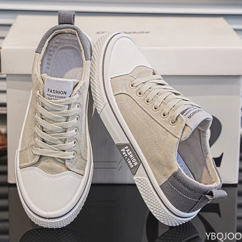 StrideCraft AireFlex Canvas Skate-Style Low-Top