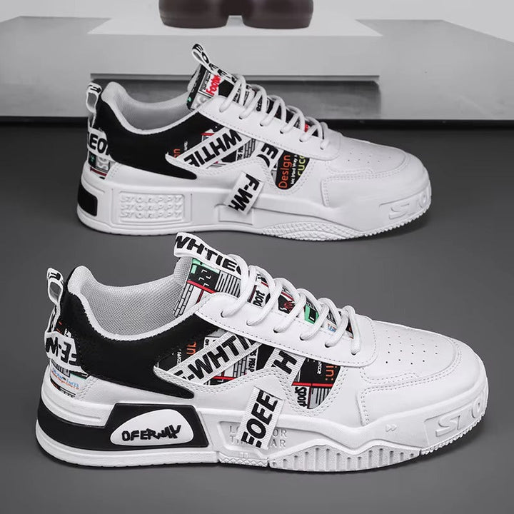 AEROFORM™ FluxPanel Retro-Tech Chunky Sneakers | Breathable Casual Streetwear Shoes