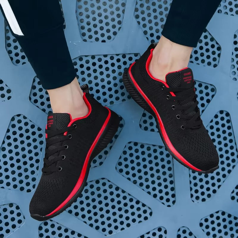 Men’s Lightweight Mesh Running Sneakers | Breathable Sport & Casual Trainers
