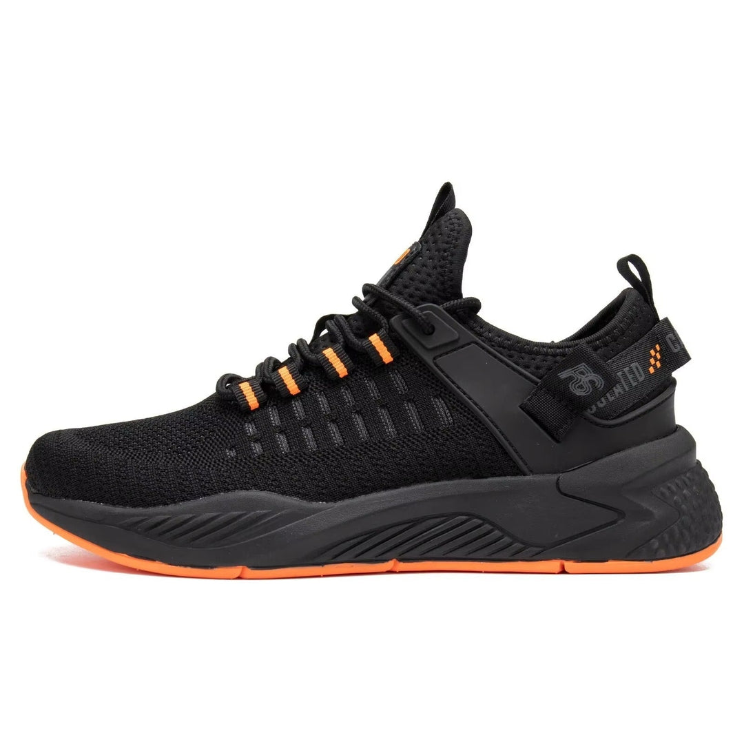 AEROKNIT™ Flux-Tech Lightweight Runner | Breathable Mesh Men’s Performance Sneakers
