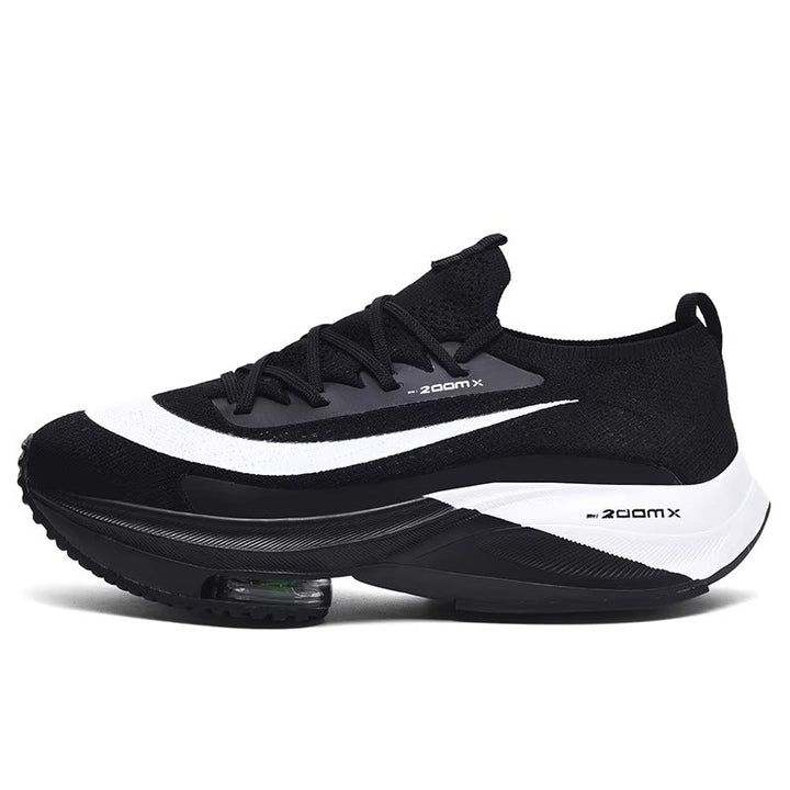 AeroFlux Velocity Knit Racer | Lightweight Cushion Running Sneakers for Men