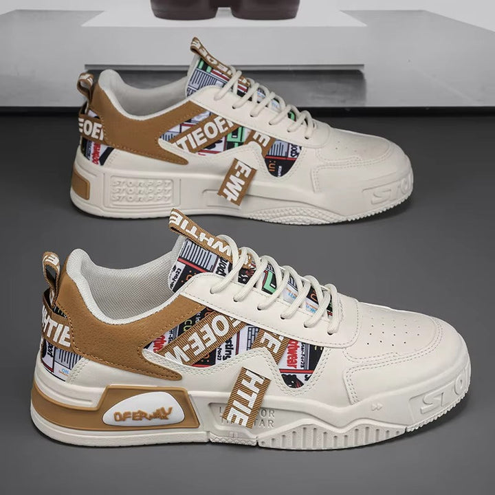 AEROFORM™ FluxPanel Retro-Tech Chunky Sneakers | Breathable Casual Streetwear Shoes