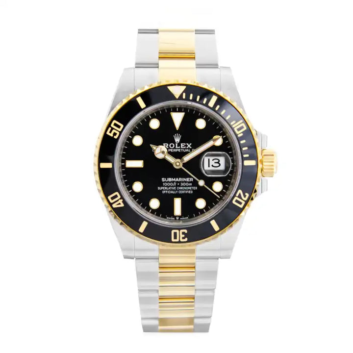 RLX Submariner Black Yellow Glod